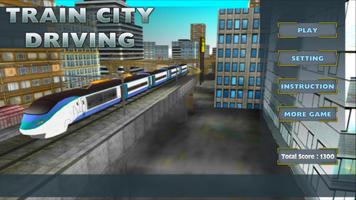Train City Driving постер