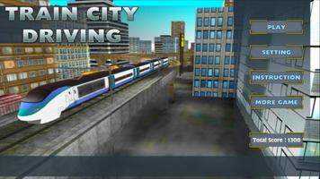 پوستر Train City Driving