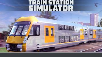 Train Station Simulator Affiche