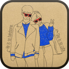 Autumn Couple go locker theme icon