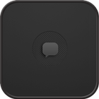 Simple Black GO locker theme icon