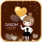 Dasom party go locker theme icon