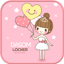 Ballerina go locker theme APK