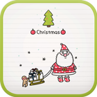 Doodle(Christmas) go locker icône