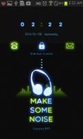 MAKE SOME NOISE go locker poster