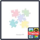 Pastel puzzle icon