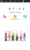 Pixel Art go locker theme screenshot 1