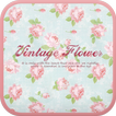 Vintage flower go locker theme