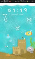 Water Castle go locker theme скриншот 1