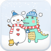 YongYong Snowman locker theme