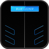 blue GO locker theme icon