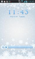Ice Flower go locker theme poster