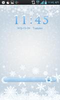 Ice Flower go locker theme screenshot 1