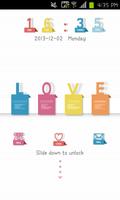 Love message go locker theme Affiche