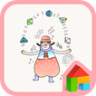 Circus dodol launcher theme