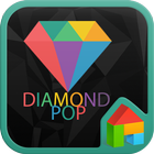 Diamond pop icône