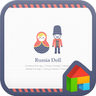 Russian doll dodol launcher أيقونة