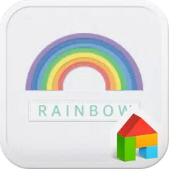 Rainbow dodol launcher theme APK download