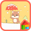 Red fox dodol launcher theme