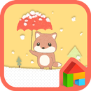 Red fox dodol launcher theme APK