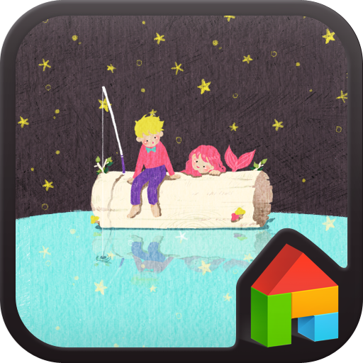 You & me dodol launcher theme