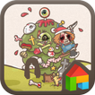 Zombies dodol launcher theme
