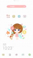 MOMO dodol luancher theme постер