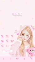 nana bear Dodol launcher theme poster