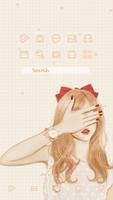 nana sad Dodol launcher theme постер