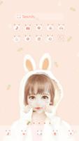 nana rabbit DodolLauncherTheme پوسٹر