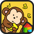Monkey dodol launcher theme آئیکن