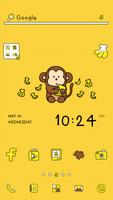 Monkey dodol launcher theme poster