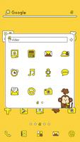 برنامه‌نما Monkey dodol launcher theme عکس از صفحه