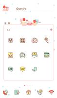 RollCake dodol launcher theme ảnh chụp màn hình 1