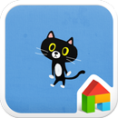 Black Cat dodol launcher theme APK