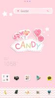 Candy dodol launcher theme Affiche