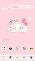 Candy dodol launcher theme poster