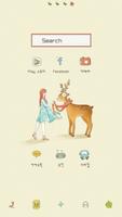 Deer&Girls DodolLauncherTheme poster