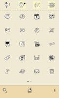 Doodle dodol launcher theme captura de pantalla 3