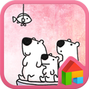 White bear dodollauncher theme APK