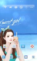 스위트걸 sunshine beach 도돌런처 테마 screenshot 1