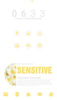 Sensitive dodol launcher theme poster
