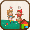 Wolf Boy dodol launcher theme