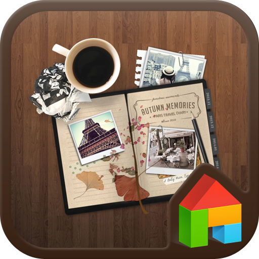Diary Dodol launcher theme