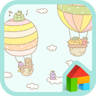 SkyTravel dodol launcher theme-icoon