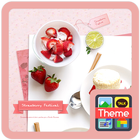 strawberry dessert S icône