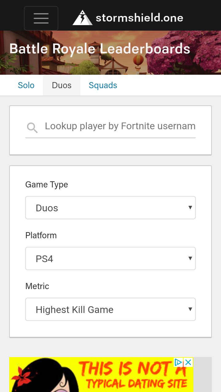 Fortnite Battle Stats Ps4 Xbox Pc For Android Apk Download - 