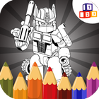 Coloring book for transformers icône