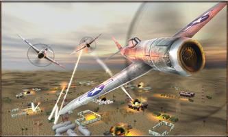 World War 2 Air Combat Affiche