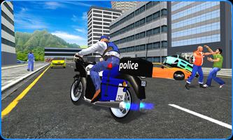 Police Traffic Highway Gangster Chase syot layar 1